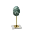 thumbnail image 1 of Benzara BM162595 Magnifique Décoration de Table en Métal Vert avec Agate, 1 of 1