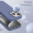 thumbnail image 5 of JETech Silicone Case for iPhone 15 Pro 6.1-Inch, Silky-Soft Touch Full-Body Protective Phone Case, Shockproof Cover (Winter Blue), 5 of 6