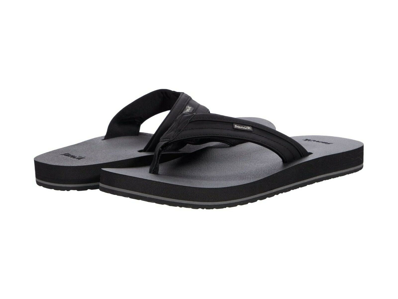Sanuk Men's Ziggy - Black - 8