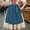 Blue, variant on Dianli Womens Traditional Dirndl Dress with Apron Classic Oktoberfest Outfit with Solid Color Apron Elegant Bavarian Style Costume for Festivals and Celebrations Christmas Gift