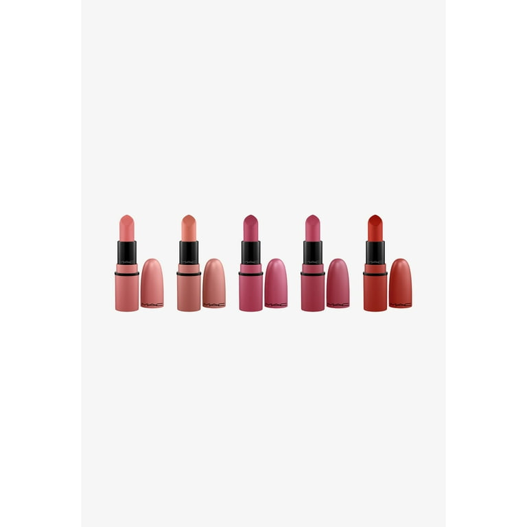 MAC Travel Exclusive Mini Lipsticks X 5 Bold + 1 Bag) - Walmart.com