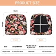 thumbnail image 3 of Pioneer Flower Seat Covers for Dining Room Chairs Set Of 6,Stretch Printed Washable Chair Seat Cover with Elastic Ties and Button,Removable Waterproof Couch Cushion Covers, 3 of 6