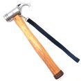 thumbnail image 1 of Tignapoo Versatile Outdoor Steel Hammer for Camping - Tent Peg Installer and Remover with Wooden Handle, Anti-Slip Grip, Durable High Carbon Steel, Safety Rope Included, 1 of 7