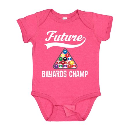 

Inktastic Future Billiards Champ Boys or Girls Baby Bodysuit