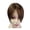 Light Brown, variant on Clip-on Human Hair Bangs Hair Wigs for Women | Fringed Straight Hair Toppers for Thinning Hair
