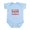Sky Blue, variant on CafePress - Promoted Grandpa Body Suit - Baby Light Bodysuit, Size Newborn - 24 Months