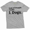 thumbnail image 6 of Men's Funny Pet dog Owner T-shirt dog mom dad gift tee shirt animal lover pets humor tee shirt (XX-Large Military Green), 6 of 7