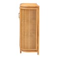 thumbnail image 4 of bali & pari McKenna Rattan Storage Cabinet - Handwoven Wicker Accent Cabinet, 4 of 10