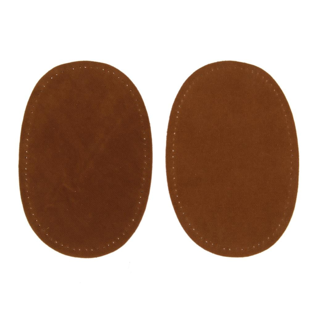 KNEE PATCHES FAB STRIKING COLORS IN STOCK 100% LEATHER OVAL ELBOW 