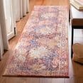 thumbnail image 3 of SAFAVIEH Bristol Collection BTL340R Rust / Lavender Rug, 3 of 7