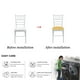 thumbnail image 5 of Fundas de asiento elásticas de spandex para sillas, protector para sillas de comedor, cocina, estirables, funda de cojín para muebles de silla de comedor, funda antideslizante para sillas redondas y, 5 of 8