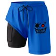 thumbnail image 5 of Mens Swim Trunks with Compresssion Liner 2026 Summer Casual Elastic Waist Board Shorts with Pockets Swim Shorts Beachwear, 5 of 5