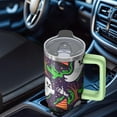 thumbnail image 5 of 30oz Halloween Tumbler with Handle, Spooky Pumpkin | Print | Halloween Gifts for Friends & Family | with Lids and Straws | Stainless Steel Insulated | Coffee Travel Mug, 5 of 5