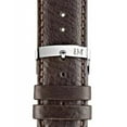 thumbnail image 3 of Morellato Panamera Watch Strap - Dark Brown - 20mm - Chrome-plated Stainless Steel Buckle - PERFORMANCE Collection, 3 of 8