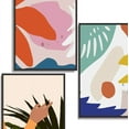 thumbnail image 4 of IDEA4WALL 3 Piece Framed Canvas Wall Art for Living Room, Bedroom Mattis and Brutalist Canvas Prints for Modern Home Decoration Ready to Hang, 4 of 5
