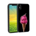 thumbnail image 1 of Compatible with iPhone X Phone Case, Icecream-7-14 Case Silicone Protective for Teen Girl Boy Case for iPhone X, 1 of 2