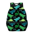 thumbnail image 3 of Mochila Pequeña para Mochila Pequeña Mochila Mochila Moderna Simple Mochila de Escuela Mochila Linda para para Pequeños Negro Baoblaze Mochila de dinosaurio, 3 of 8