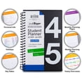 thumbnail image 4 of (2 pack) See it Bigger Academic July 2024-June 2025 Weekly Student Planner (8 x 5) Black, 4 of 8