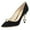 Black Suede, variant on Women Classic Studded Pearls High Heel Pumps Pointy Close Toe Slip On Ladies Office Party Dress Pump Slide Shoes Size 8 Black