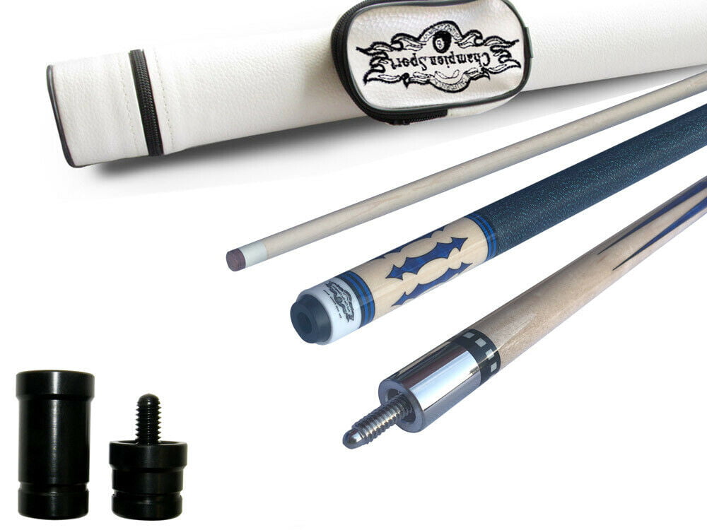 2021 Champion LPC4 Retired Pool Cue Stick 60 inch long,Black or White Hard  Case,Pro Taper shaft