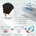 thumbnail image 5 of Chuancc Period Swimwear Shorts Leakproof Menstrual Swim Bathing Suit Built in Bikini Bottom Waterproof Women Red M, 5 of 8