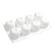 thumbnail image 1 of Molde De Silicona Con Forma De Fruta 8 Rejillas Formas Únicas De Silicona Moldes Antiadherentes Para Pasteles, Sartenes Y Postres., 1 of 5