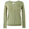 thumbnail image 1 of ZUARFY Women Spring Long Sleeve Knitted Short Cardigan V-Neck Button Down Solid Color Sweater Jacket Lightweight Thin Outwear, 1 of 14