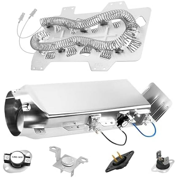 DC47-00019A DC97-14486A Dryer Heating Element for Samsung Dryers DV45H7000EW/A2 DV40J3000EW/A2 DV42H5000EW/A3 DVE50M7450W/A3 DV42H5200EW/A3 DV48H7400EW/A2 DVE50R5400V/A3 DV42H5200EP/A3