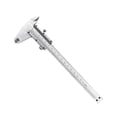 thumbnail image 1 of Riwesomey Calibrador Vernier de acero al carbono de 0-150mm/0-200mm, micrómetro de Metal, herramienta de medición de milímetros y pulgadas Medidores de medidas dimensionales 230 x 80 x 16 mm, 1 of 6
