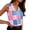 Watermelon Red #03, variant on Silk Tank Tops for Women Casual V Neck Shirts Boho Floral Printed Sleeveless Tops Summer Satin Beach Clothes