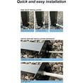 thumbnail image 6 of 304 Stainless Steel Vertical Garden Water Column Freestanding Hose Stand with Lock Faucet, Outdoor Antifreeze Faucet Dispenser Hydrant Water Feature Fountain, for Irrigation, 6 of 7