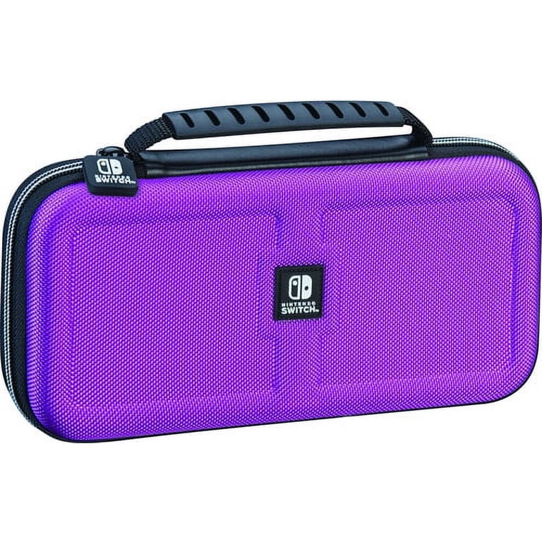 u*5様 Nintendo Switch 本体 パープル ピンク RDS Nintendo Switch Deluxe Travel Case, 10 Game Card Storage