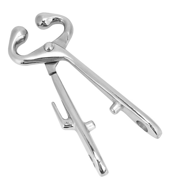 Carbon Steel Cow Nose Ring Pliers Bull Cattle Bovine Clip Pulling