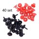 thumbnail image 2 of 6649923 40 x Car Wheel Arch Side Skirt Screw Grommet Trim Clips Kits Fit for Ford C-Max F-150 Escape Edge Galaxy Fiesta 6150260, 2 of 5