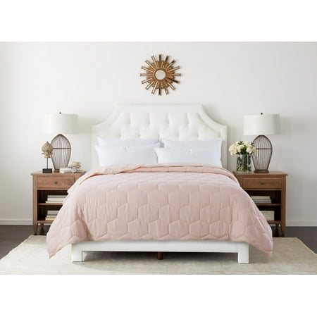 St. James Home Honeycomb Down Alternative Bed Blanket, Pink, Full/Queen