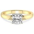 thumbnail image 3 of 5 Carat IGI Certified Cushion Shape Lab Grown Diamond Engagement Ring | 14K Yellow Gold | Arielle Solitaire Diamond Ring | FG-VS1-VS2 Quality Friendly Diamonds, 3 of 4