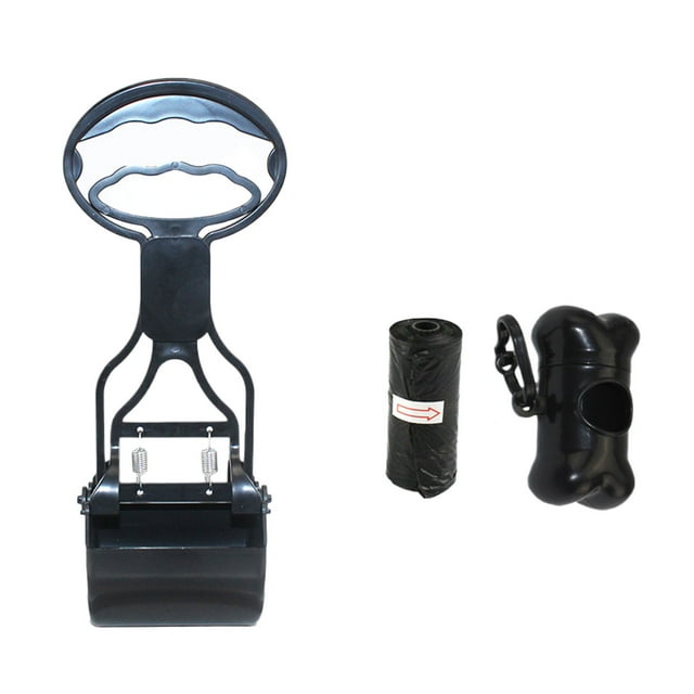 Maytalsory Sac à Ordures à Double Ressort Boîte de Rangement Solide et Stable Grande Capacité Trompette Noire