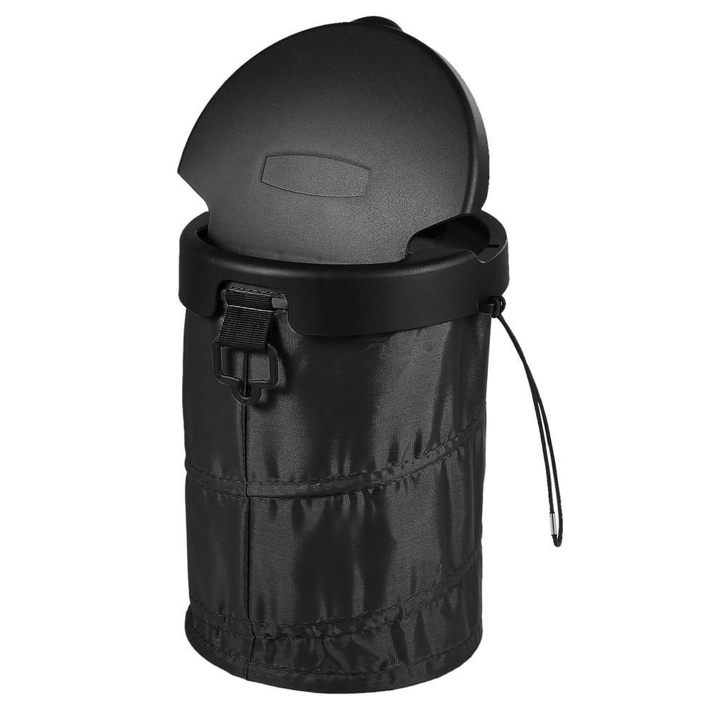 iMounTEK Universal Car Trash Can Portable Car Garbage Bin Foldable Pop