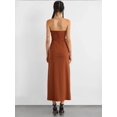 thumbnail image 4 of Strapless Maxi Dress with Slit, 4 of 5