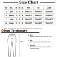thumbnail image 3 of Lenpel Women's Suit Pants High Waisted Elastic in the Back Fold Pleated Tapered Trousers Dressy Casual Office Pants, 3 of 6