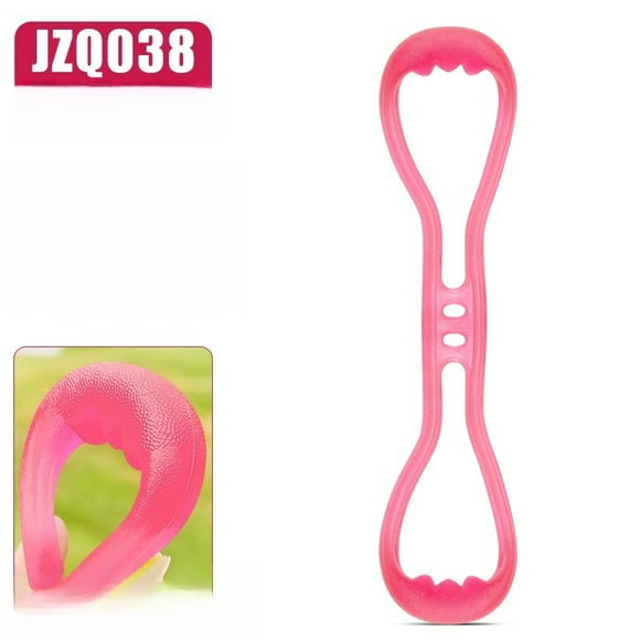 Golf 8-shaped Rally Rope Trainer High Elasticity TPR Physical Training Extended Stretching Exercise Device JZQ038 pink