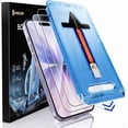 thumbnail image 1 of xixishop 2 Pack for iPhone 17 Tempered Glass Screen Protector 6.3 inch, Auto Dust-Elimination Installation, Bubble Free, Dynamic Island Compatible, HD Clear, Easy Installation, Anti-Scratch, 1 of 1