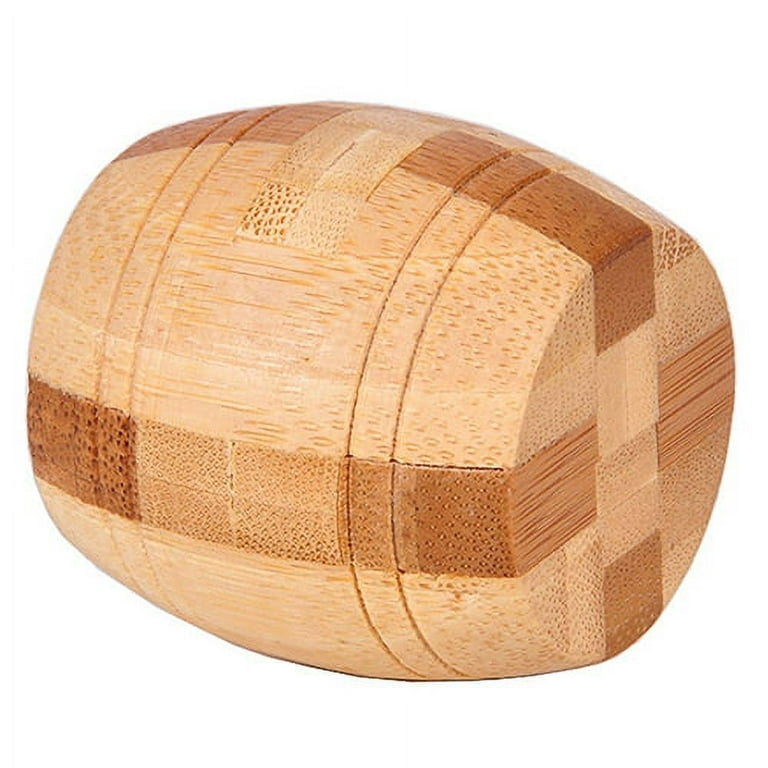 Guaishou 10-in-One 3D Small Wooden Puzzles Kongming Lock IQ Test Toy for  Teens and Adults