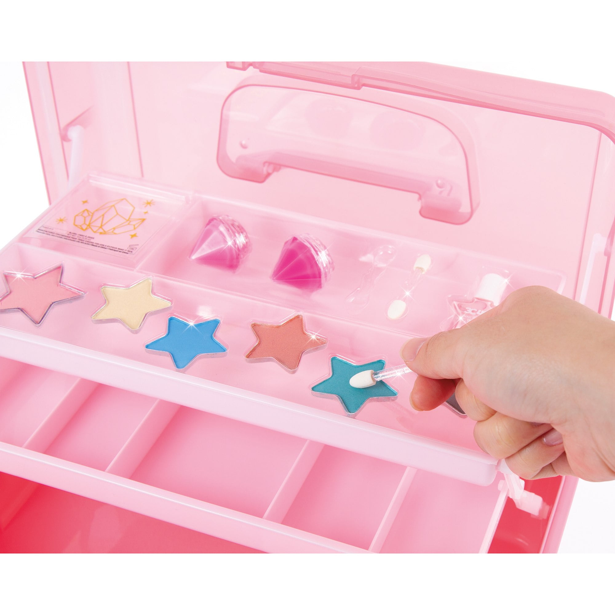 Three Cheers for Girls Pink & Gold: Hard Case Makeup Storage Set Girls' Multi