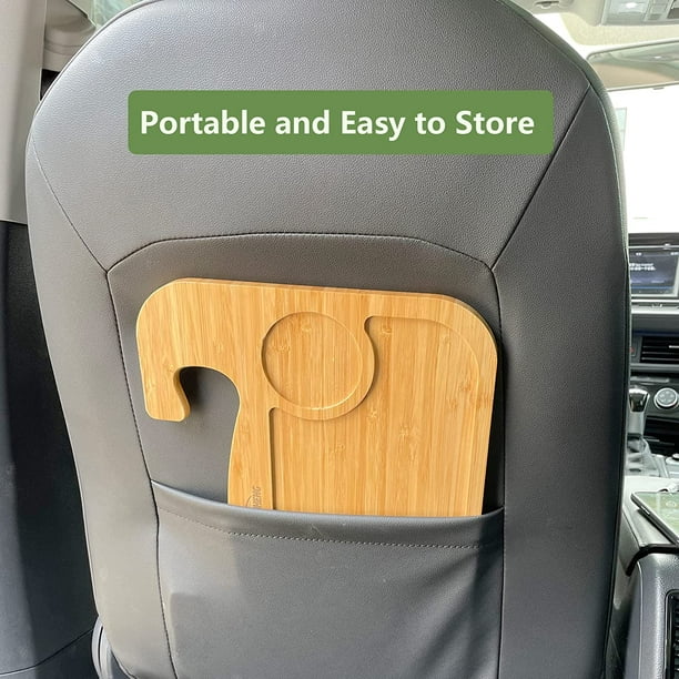 Sac de rangement pour siège arrière de voiture, avec plateau de Table  pliable, support de tablette, boîte à mouchoirs, accessoires de protection  - AliExpress