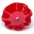 thumbnail image 3 of Birds Choice 13" Acrylic Bird Feeder Weatherguard, Red, 3 of 11