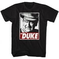 thumbnail image 2 of John Wayne Tha Duke Black Adult T-Shirt, 2 of 4