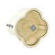 thumbnail image 4 of Dispensador de papel higiénico de pared Dispensador de pañuelos con forma de flor Elegante soporte de papel higiénico portátil Portarrollos para, 4 of 9