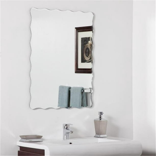 Decor Wonderland Ssm222 Angelina Modern, Valor 48 Single Bathroom Vanity Set With Mirror