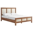 thumbnail image 2 of Modway Capri Queen Wood Grain Platform Bed in Walnut, 2 of 10